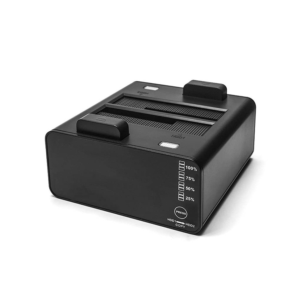 ZHCHAO Bay Hard Drive Docking Station 3.0 to 2.5/3.5inch SATA Hard Disk Case Bay HDD SSD