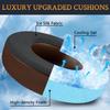 SOULWIT Cooling Gel Ear Pads Replacement for Corsair Virtuoso RGB Wireless XT SE Gaming Headset, Earpads Cushions with High-Density Noise Isolation Foam, Added Thickness - Dark Coffee view 4