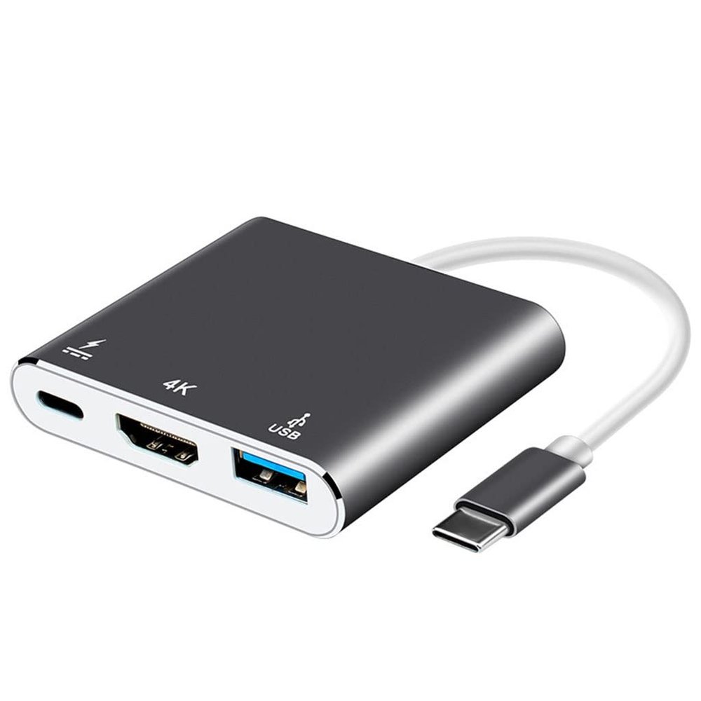 ZHCHAO Type-C Docking Station 3-in-1 PD + USB3.0 Laptop Phone Converter Expansion