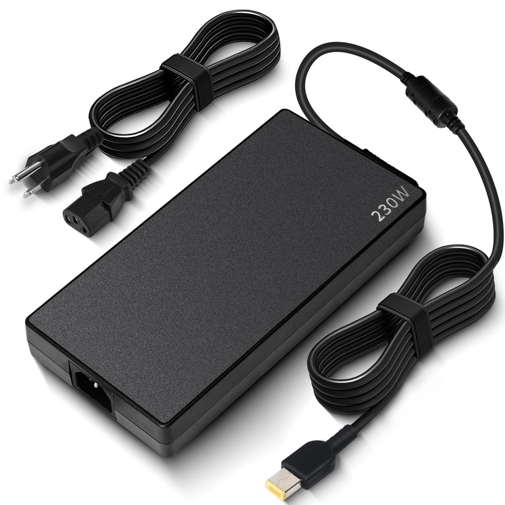 230W Laptop Charger for Lenovo Legion 5 7 5P C7 S7 Y540 Y545 Y740 Y730 Y900 Y910 Y920 Y7000, Thinkpad P73 P53 P72 P52 P71 P51 P70, 20V 11.5A Slim Tip AC Adapter Power Cord