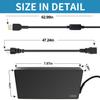 230W Laptop Charger for Lenovo Legion 5 7 5P C7 S7 Y540 Y545 Y740 Y730 Y900 Y910 Y920 Y7000, Thinkpad P73 P53 P72 P52 P71 P51 P70, 20V 11.5A Slim Tip AC Adapter Power Cord view 4