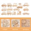 DirectNine Basics 15pcs Baby Milestone Cards - Wooden Monthly Milestone Photo Cards Pregnancy Journey Milestone Markers to Commemorate Babys First Year of Life, 15.00X8.50X0.25CM, Beige, OR19Z43D119ECRQCJ view 2