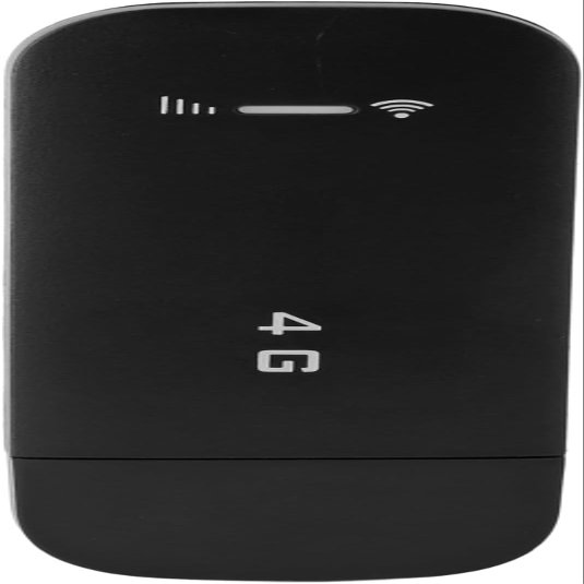 4G LTE USB Portable WiFi, Travel Mobile Wireless Hotspot with SIM Card Slot, Support 10 Devices, WPA WPA2 WiFi Encryption (Black)