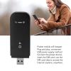 4G LTE USB Portable WiFi, Travel Mobile Wireless Hotspot with SIM Card Slot, Support 10 Devices, WPA WPA2 WiFi Encryption (Black) view 4