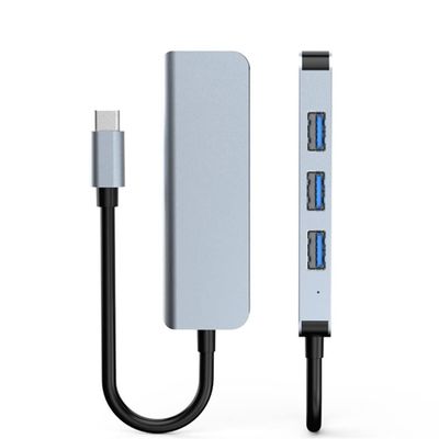 ZHCHAO Four-in- Docking Station Typec for Cell Phone Laptop Extender 3.0 Interface Docking Station