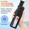 400X Fiber Optic Inspection Microscope Cable SC FC ST LC Interface End Face With 1.25mm 2.5mm Adapter and Cleaner Handheld LED Cleaning Detector view 3
