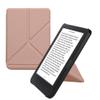 kwmobile Origami Case Compatible with Kobo Clara BW/Colour Case - Slim PU Leather Cover with Stand - Rose Gold view 1