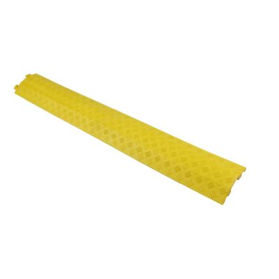 JYDQM Wheelchair Ramp Portable Yellow Drop Over Floor Cord Cover  39.4 Inch Lenght, 1 Channel Cable Wire Protector  Rubber Ramp for Indoor and Outdoor Use(Color:Yellow2), YWCG2003647