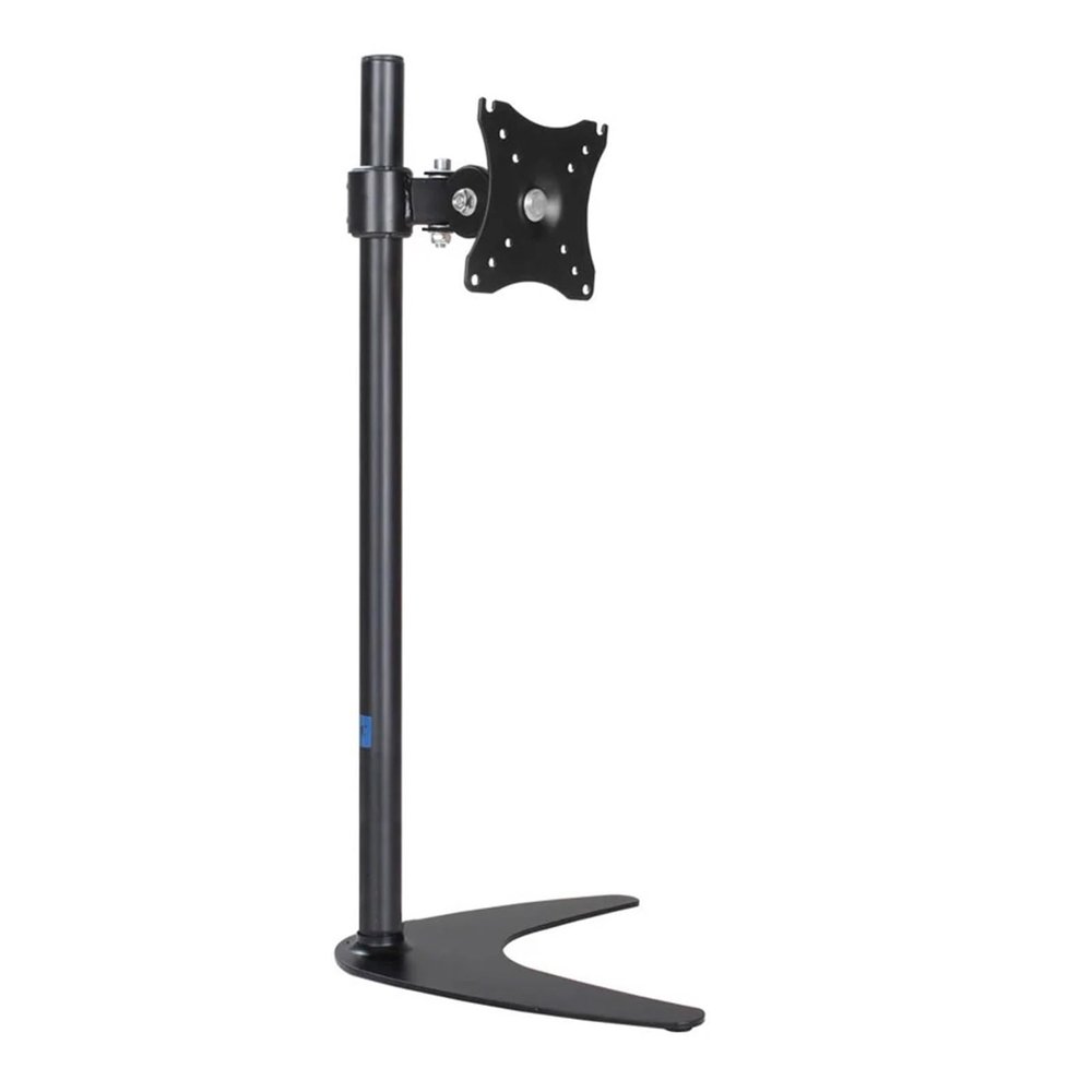 AVXANKTG 14-27 Inch Height Adjustable Metal Base Support Monitor Desk Stand Single Screen Mounting Bracket Computer PC Arm Vesa XDZ25