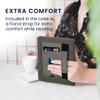 kwmobile Case Compatible with Kobo Clara BW/Colour Case - Cover for eReader with Magnetic Closure - Grey view 2