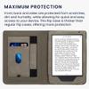kwmobile Case Compatible with Kobo Clara BW/Colour Case - Cover for eReader with Magnetic Closure - Grey view 3