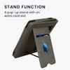 kwmobile Case Compatible with Kobo Clara BW/Colour Case - Cover for eReader with Magnetic Closure - Grey view 4