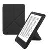 kwmobile Origami Case Compatible with Kobo Clara BW/Colour Case - Slim PU Leather Cover with Stand - Black view 1