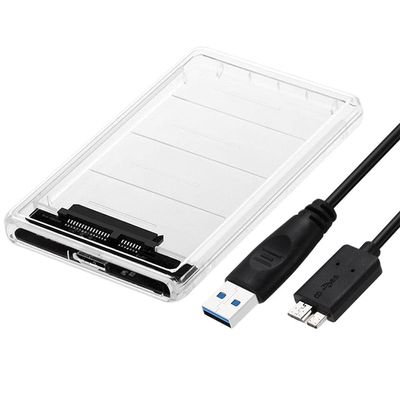 ZHCHAO Sata 3 to 3.0 2.5 Inch HDD Ssd Hard Drive Docking Station Enclosure HDD Case