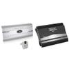 Lanzar 2 Channel 6000 Watt Car Stereo Amp and 4 Channel 2000 Watt Slim Car Audio Amplifier Bundle view 1