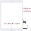for iPad 5 5th Gen A1822 A1823 2017 Screen Replacement 2 Pack 9.7 Inch Digitizer, for iPad 5 5th Gen Touch Screen Digitizer Replacement with Home Button(White) view 3