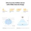 Aqara Zigbee Presence Sensor FP1E, mmWave Radar Wired Motion Sensor, AI Spatial Learning, Supports HomeKit, Alexa, Google Home, Matter Over Bridge, Requires Aqara Zigbee 3.0 Hub view 2