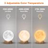 Cycluminor Light Therapy Lamp,10000 Lux Sun Lamp with 3 Color Temperatures,Stepless Brightness,Timer & Memory Function,Happy Sunlight Lamp,Full Spectrum Light for Home and Office-Rustic Brown view 2