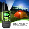 MOICO Walkie Talkies for Adults with 22 FRS Channels, LED Flashlight, VOX Scan LCD Display, Long Range Family Walkie Talkie Radios for Hiking Camping Trip (Green) view 4