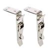 ALturN Toggle Catch Lock,Toggle clamp2 Pcs Stainless Steel Hinge Clip Heavy Duty Toggle Clamp Latch Hasp Toggle Clamp Latch Replacement Pull Latch Clamp for Door Pull Latch(Size:503 A2) view 1