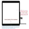 for iPad 9 (9th Generation) A2602 A2603 A2604 A2605 Screen Replacement 2 Pack 10.2 Inch Digitizer, for iPad 9th Gen Touch Screen Digitizer Replacement (2021 Released) with Home Button(Black) view 4