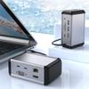 ZHCHAO 12-in-1 Type-c Docking Station hub hub usb3.0/PD100W Vertical Desktop Docking Station view 2