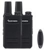 QUANSHENG TG-A1 Mini Two Way Radio Long Range USB-C Charging UHF Full Function Walkie Talkie for Adult Frequency Copy VOX Ham Radio (Black) view 1