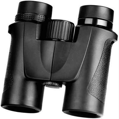 Portable Monocular 8X32 Roof Prism Binoculars-with Low Light Nitrogen-Filled Waterproof Binoculars for Camping Birds Watching-BAK4 Prism Multi Green Coate