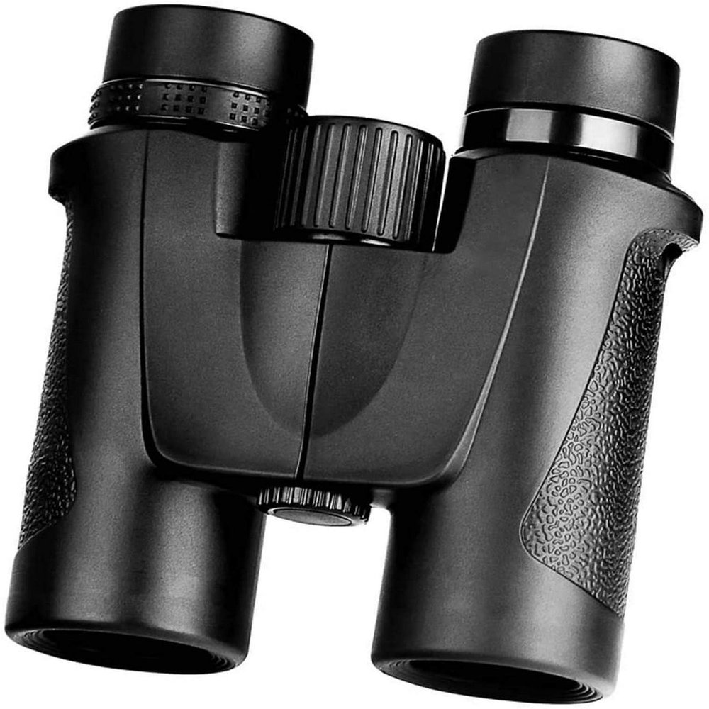 Portable Monocular 8X32 Roof Prism Binoculars-with Low Light Nitrogen-Filled Waterproof Binoculars for Camping Birds Watching-BAK4 Prism Multi Green Coate
