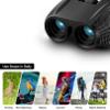 DirectNine Basics Portable Monocular 4K 10-300X40mm Super Telephoto Zoom Monocular Telescope Portable Outdoor,High Power Lightweight Telescope Lens Focus Prism view 2