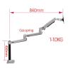 AVXANKTG DL-8013-450 Mechanical Spring 1-10kg 3 Long Arm Clip Grommet 100x100 75x75 Laptop Desktop Stand 15"-32" Monitor Desktop Stand(Size:8013-450) view 3