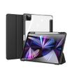 Aidashine Case for iPad Pro 11 Inch M4 (5th Generation) 2024 with Pencil Holder, Shockproof Hard Shell Clear Cover with Pencil Holder,Black view 1