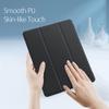 Aidashine Case for iPad Pro 11 Inch M4 (5th Generation) 2024 with Pencil Holder, Shockproof Hard Shell Clear Cover with Pencil Holder,Black view 2