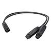 Humminbird XM 9 20 MSI T Transom Transducer and 9 M SILR Y Splitter Cable Bundle view 3