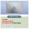 D-KXCPELE Replacement Laptop LCD Cover Back Rear Top Lid for H P Probook 440 G8 445 G8 M25985-001 Sliver view 2