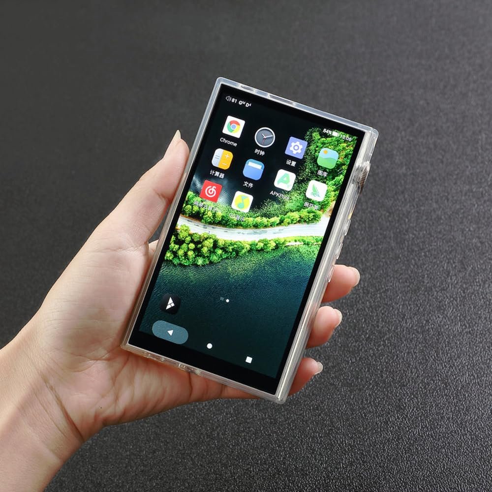 Clear Crystal Soft TPU Protective Shell Skin Case Cover for iBasso DX260MK2 DX260 (Clear)