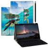 BPQOJB for Galaxy Tab A9 Plus Case with Detachable Wireless Keyboard & 360 Degree Rotating Stand Protect Cover Acrylic Tablet Case for Samsung Galaxy Tab A9 Plus 11 inch 2023 - Turtle in Sea view 1