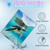 BPQOJB for Galaxy Tab A9 Plus Case with Detachable Wireless Keyboard & 360 Degree Rotating Stand Protect Cover Acrylic Tablet Case for Samsung Galaxy Tab A9 Plus 11 inch 2023 - Turtle in Sea view 4