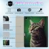 BPQOJB for Galaxy Tab A9 Plus Case with Detachable Wireless Keyboard & 360 Degree Rotating Stand Protect Cover Acrylic Tablet Case for Samsung Galaxy Tab A9 Plus 11 inch 2023 - Cute Cats view 2