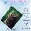 BPQOJB for Galaxy Tab A9 Plus Case with Detachable Wireless Keyboard & 360 Degree Rotating Stand Protect Cover Acrylic Tablet Case for Samsung Galaxy Tab A9 Plus 11 inch 2023 - Cute Cats view 4
