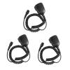 Amazingxiax 3Pack RMN5052 RMN5052A Heavy Duty Microphone Remote Speaker Mic Compatible with XPR4300 XPR4350 XPR4380 XPR4500 XPR4550 XPR4580 XPR5350 XPR5550E Radio