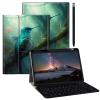 BPQOJB for Galaxy Tab A9 Plus Case with Detachable Wireless Keyboard & 360 Degree Rotating Stand Protect Cover Acrylic Tablet Case for Samsung Galaxy Tab A9 Plus 11 inch 2023 - Cute Green Hummingbird view 1
