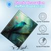BPQOJB for Galaxy Tab A9 Plus Case with Detachable Wireless Keyboard & 360 Degree Rotating Stand Protect Cover Acrylic Tablet Case for Samsung Galaxy Tab A9 Plus 11 inch 2023 - Cute Green Hummingbird view 4