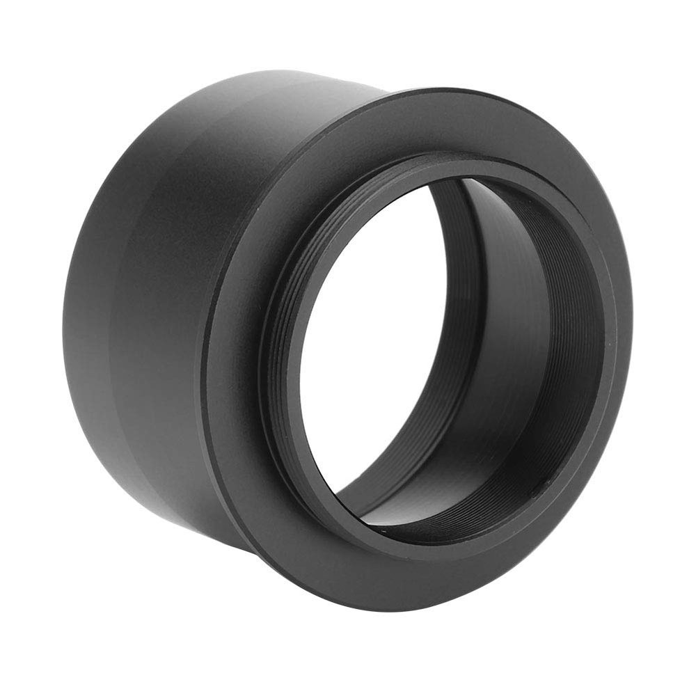 2" to T2 M42*0.75 Thread Telescope Eyepiece, Aluminum Alloy CNC Precision Integrated Astronomical Telescope Eyepiece Lens Camera Adapter Ring Extension Tube Mount Adapter