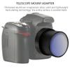 2" to T2 M42*0.75 Thread Telescope Eyepiece, Aluminum Alloy CNC Precision Integrated Astronomical Telescope Eyepiece Lens Camera Adapter Ring Extension Tube Mount Adapter view 2