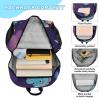 ALAZA Cute Dinosaur and Stars Backpack Bookbag Notebook Laptop Bag Casual Travel Daypack with Lunch Bag for Women Men view 4