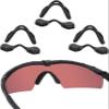 Acefrog 3 Pairs Upgraded Nose Pads for Oakley Si M Frame 2.0/3.0 OO9146, M Frame 2.0 Strike, Industrial M Frame 2.0, SI Ballistic M Frame 2.0 Sunglass, Push-in Nose Piece Replacement, Black view 1