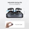 IFNOW 3-in-1 Cable Spring Holder Clips Black 3 Pack Self Adhesive Cord Holder Under Desk Cable Management for Home,Office,Car,Desk,Nightstand view 4