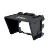 DirectNine Basics Shinobi 7"" Cage Nitze 7in Recording Monitor Cage JT-A01B w Sunhood NATO Rail Design Compatible with Atomos Shinobi 7"" Monitor view 1