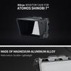 DirectNine Basics Shinobi 7"" Cage Nitze 7in Recording Monitor Cage JT-A01B w Sunhood NATO Rail Design Compatible with Atomos Shinobi 7"" Monitor view 2